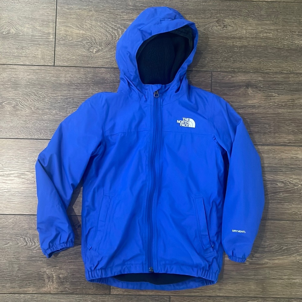 North Face “storm waterproof” 6T, fleece lined jacket